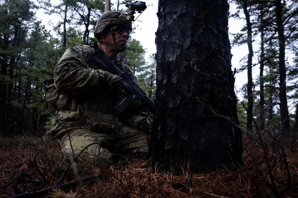 RTI ALC Course Conducts a Night Time Reconnaissance STX lanes