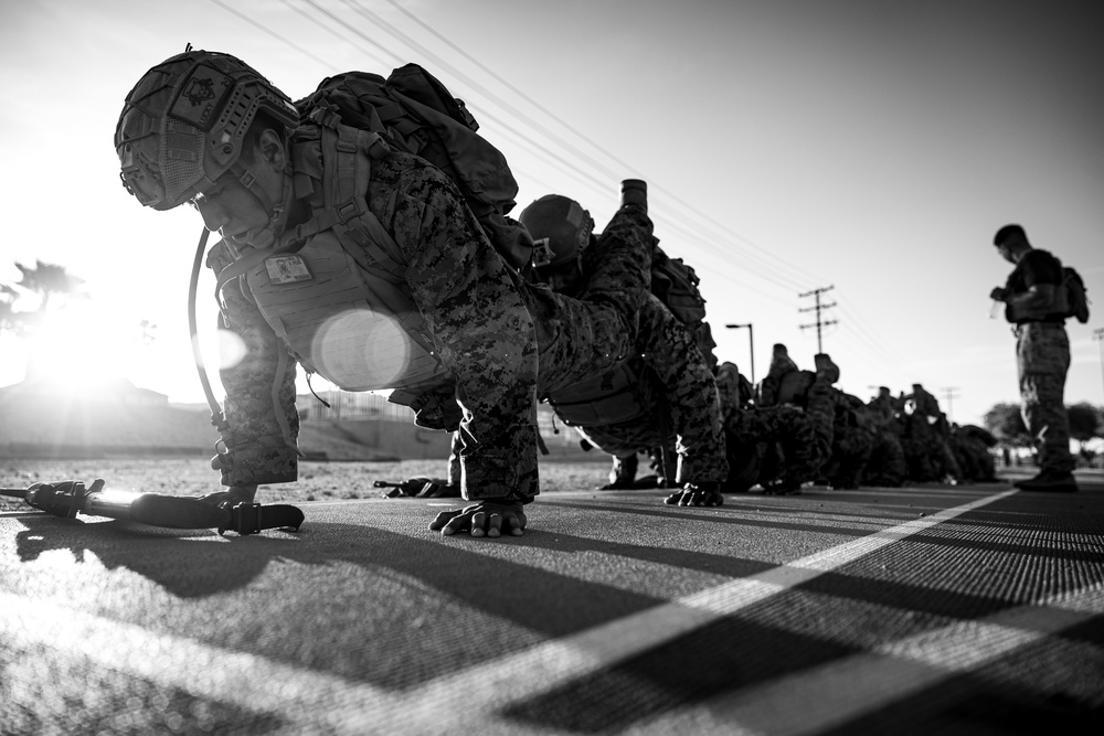 MCMAIC 73-25 conduct physical training and sparring