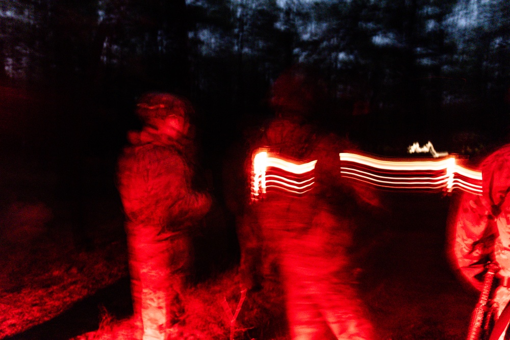 RTI ALC Course Conducts a Night Time Reconnaissance STX lanes