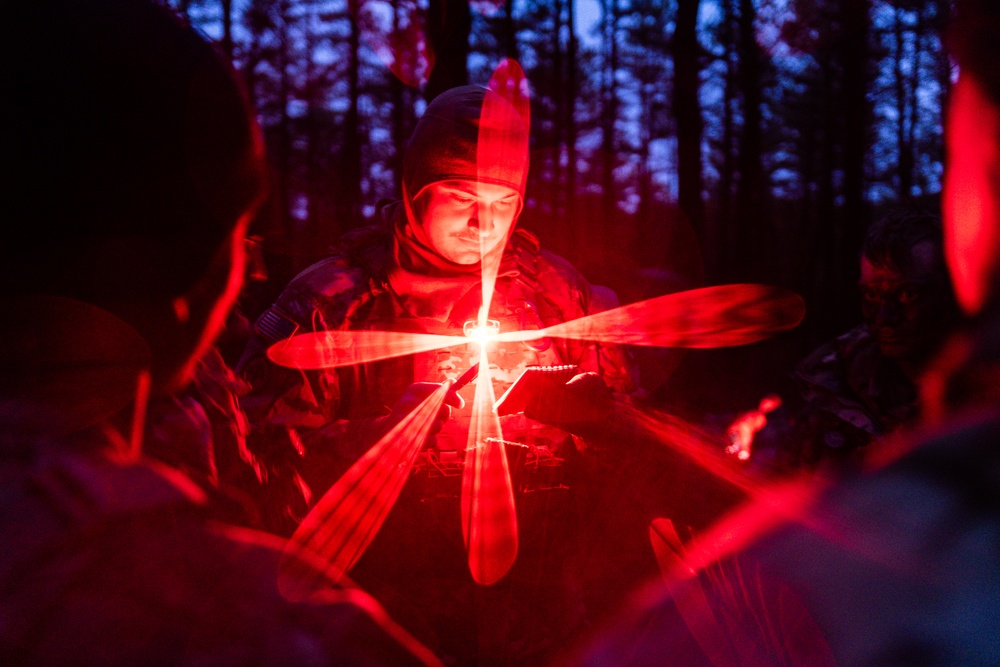 RTI ALC Course Conducts a Night Time Reconnaissance STX lanes