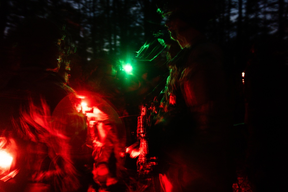 RTI ALC Course Conducts a Night Time Reconnaissance STX lanes