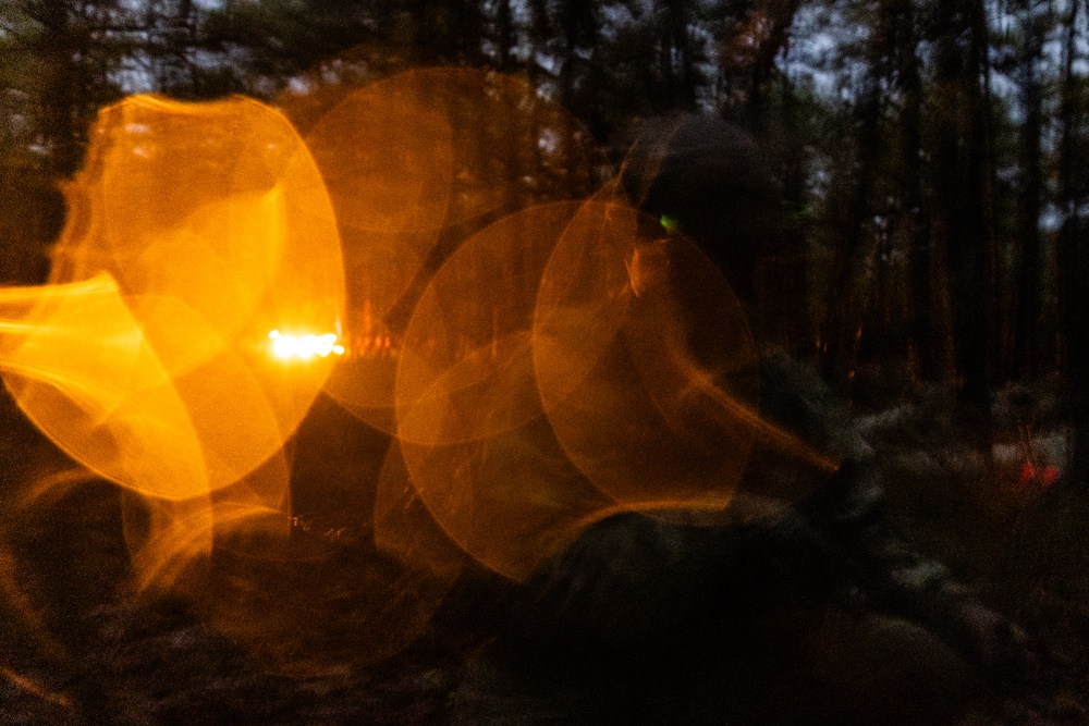 RTI ALC Course Conducts a Night Time Reconnaissance STX lanes