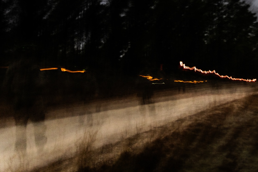 RTI ALC Course Conducts a Night Time Reconnaissance STX lanes
