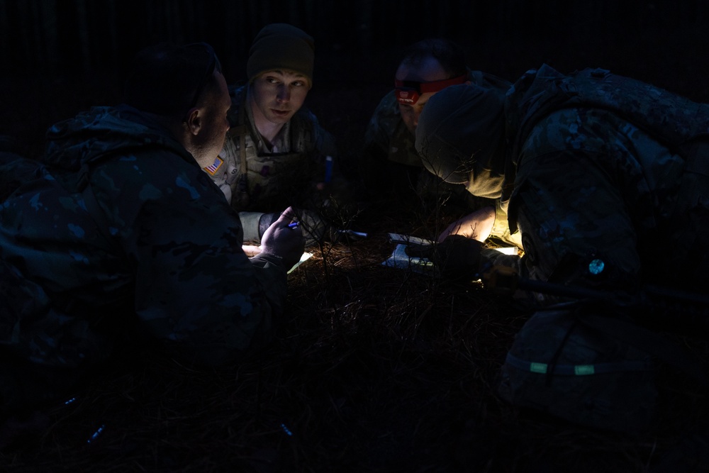 RTI ALC Course Conducts Night Time Reconnaissance STX lanes