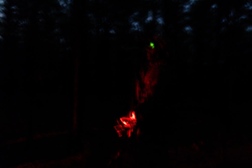 RTI ALC Course Conducts Night Time Reconnaissance STX lanes