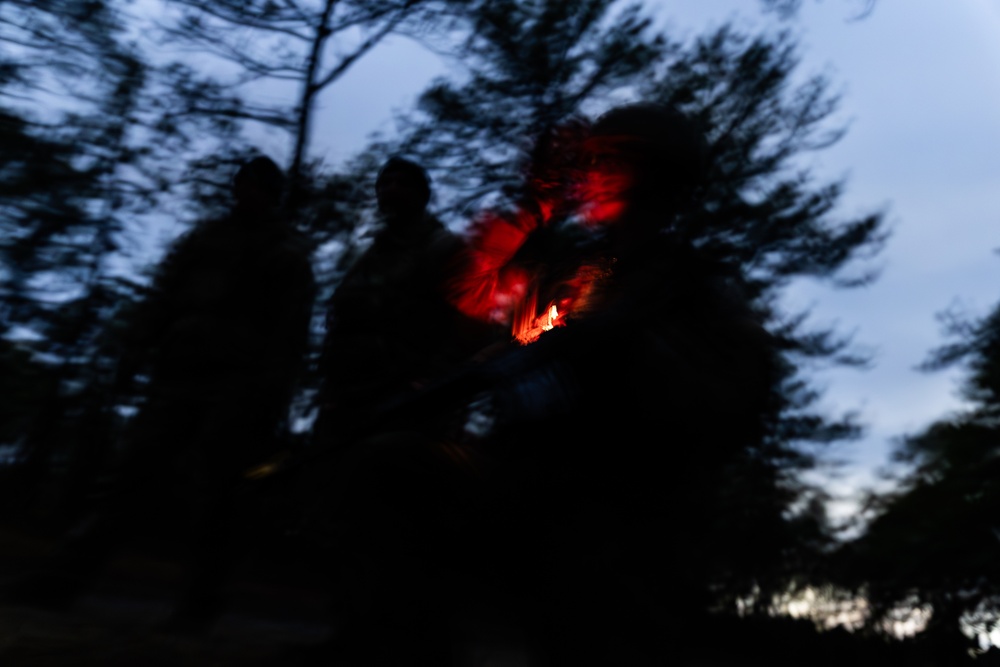 RTI ALC Course Conducts Night Time Reconnaissance STX lanes