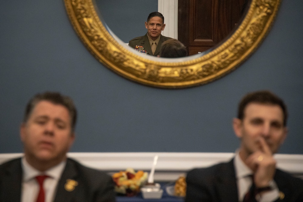 SMMC Ruiz participates in Navy-Marine Corps Caucus breakfast