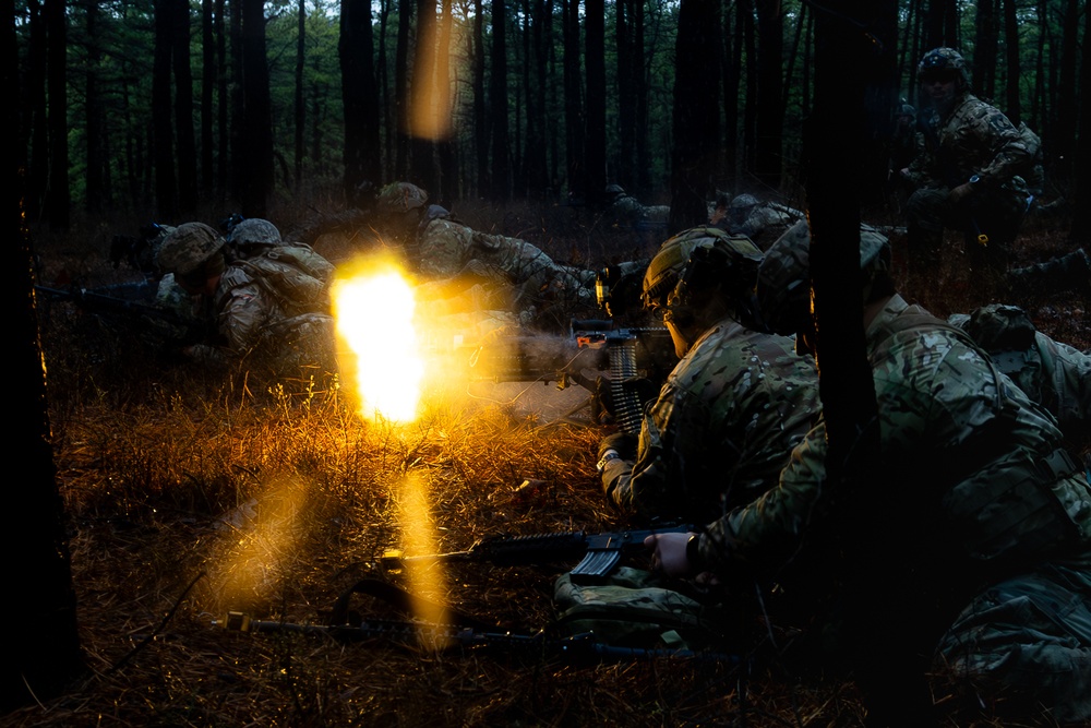 RTI ALC Course Conducts a Night Time Reconnaissance STX lanes