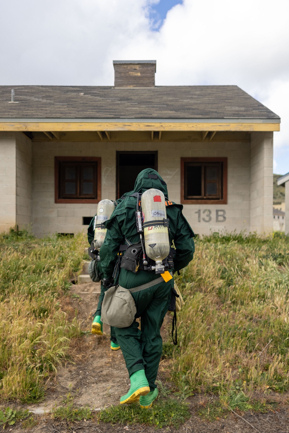 Balikatan 25: 1st CEB Marines conduct hazmat response drills