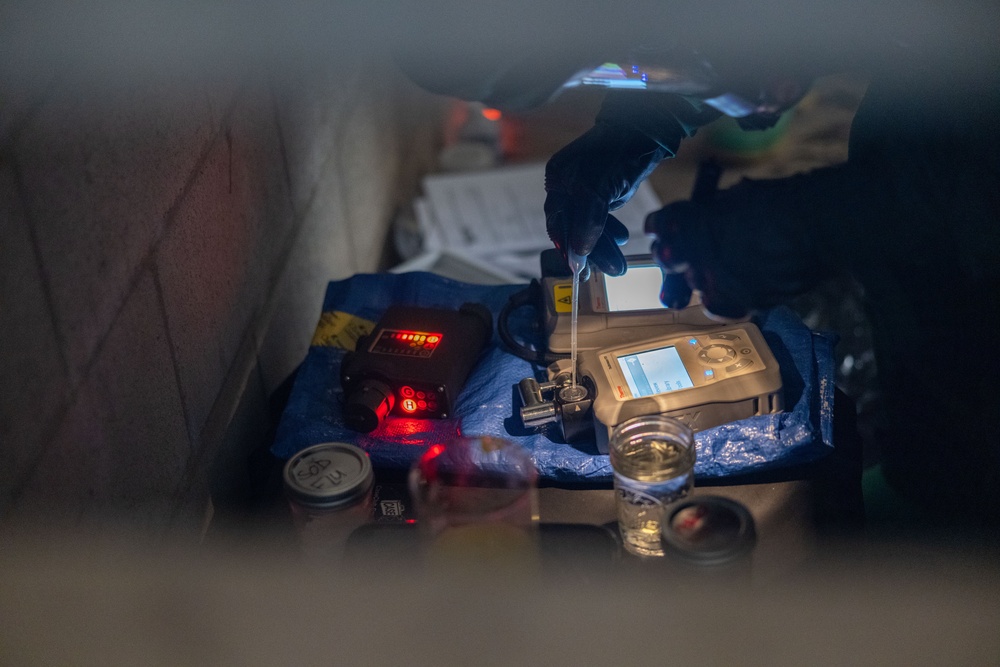 Balikatan 25: 1st CEB Marines conduct hazmat response drills