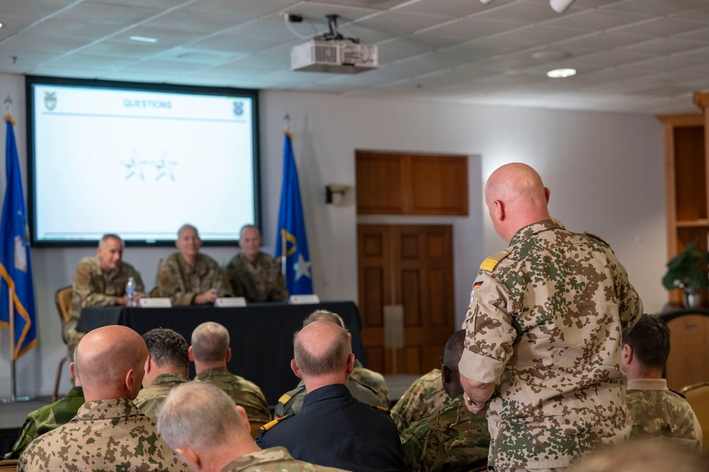 The Defense Attache Orientation Program visits DM
