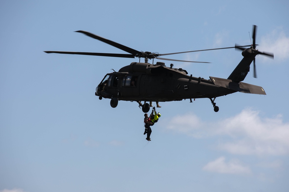 Swift Water Training conducted during Vigilant Guard