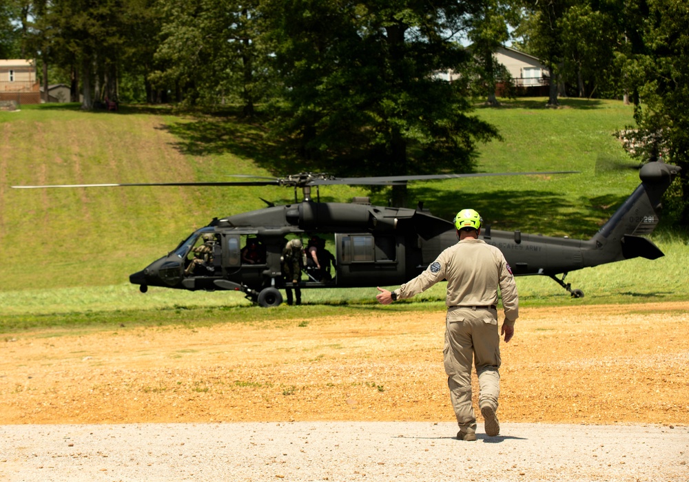Swift Water Training conducted during Vigilant Guard