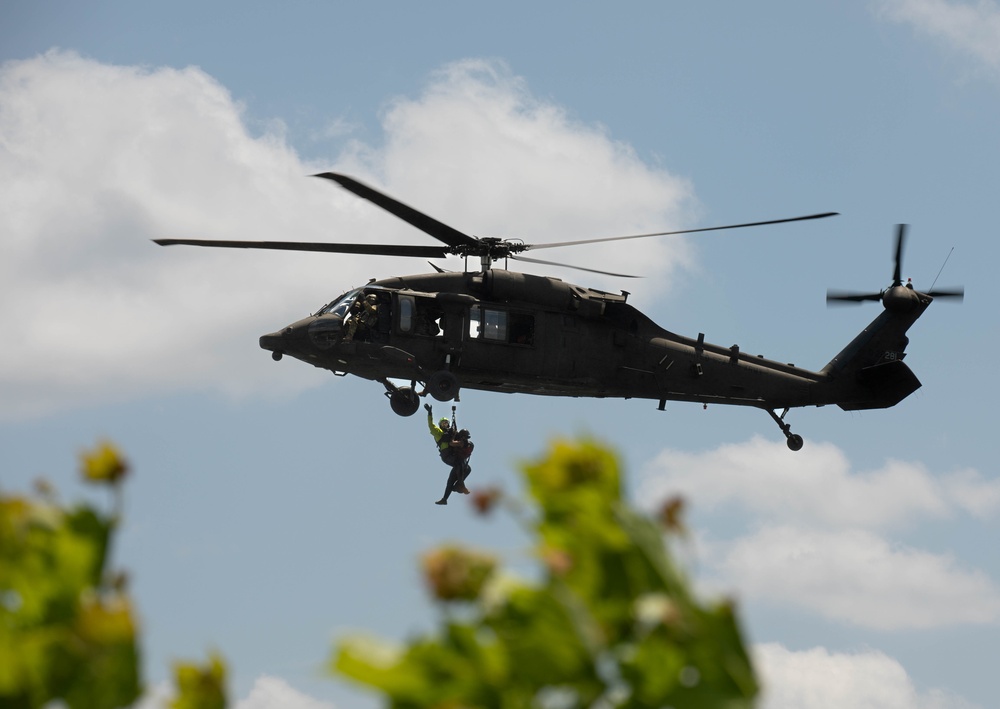 Swift Water Training conducted during Vigilant Guard