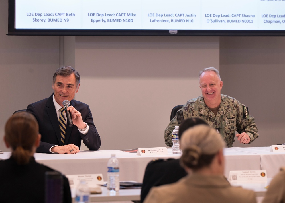 BUMED Leadership Hosts Fireside Chat