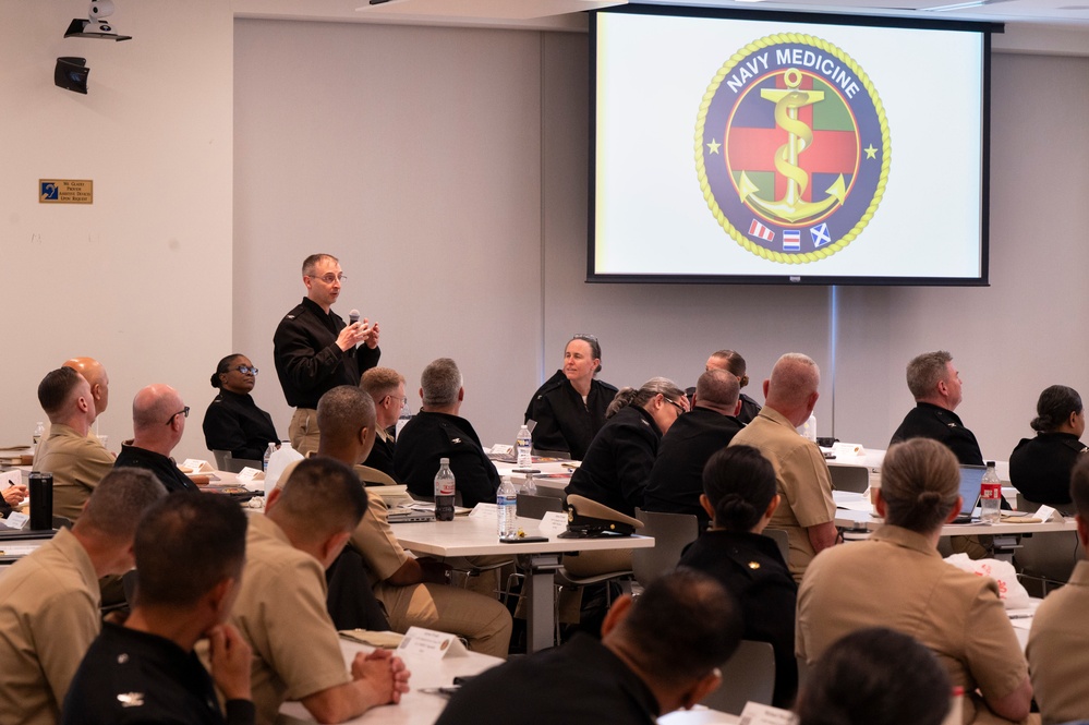 BUMED Leadership Hosts Fireside Chat