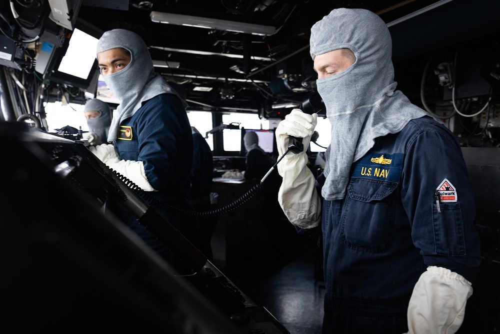 USS Oscar Austin (DDG 79) Conducts General Quarters Drills