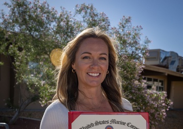 Nicole Hitch named TECOM Junior Civilian of the Year at The Combat Center