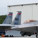 F-22 Raptor's from 1st Fighter Wing conduct takeoffs at Barnes Air National Guard Base