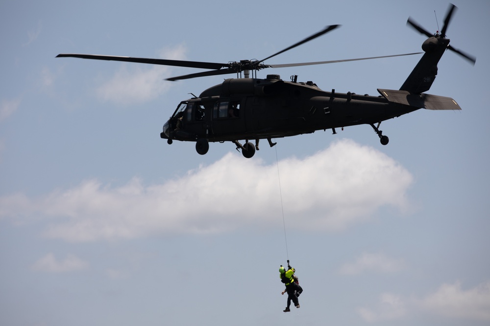 Swift Water Training conducted during Vigilant Guard