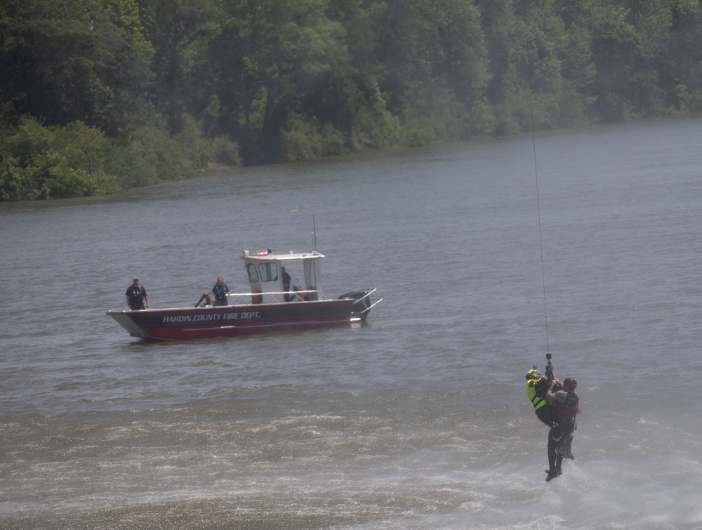 Swift Water Training conducted during Vigilant Guard