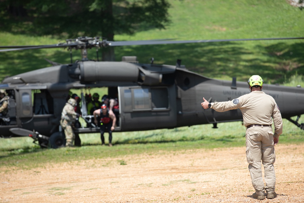 Swift Water Training conducted during Vigilant Guard