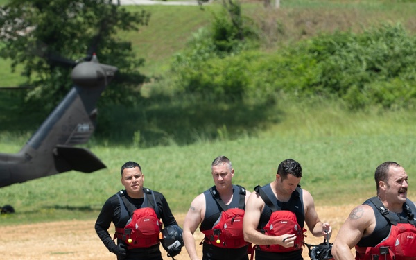 Swift Water Training conducted during Vigilant Guard