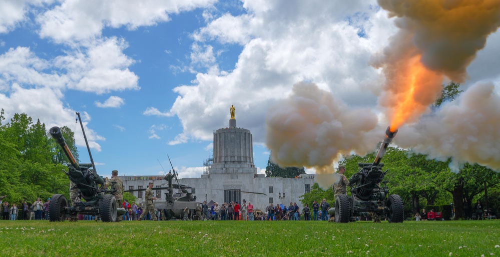 2025 Oregon National Guard Hosts Armed Forces Day Celebration