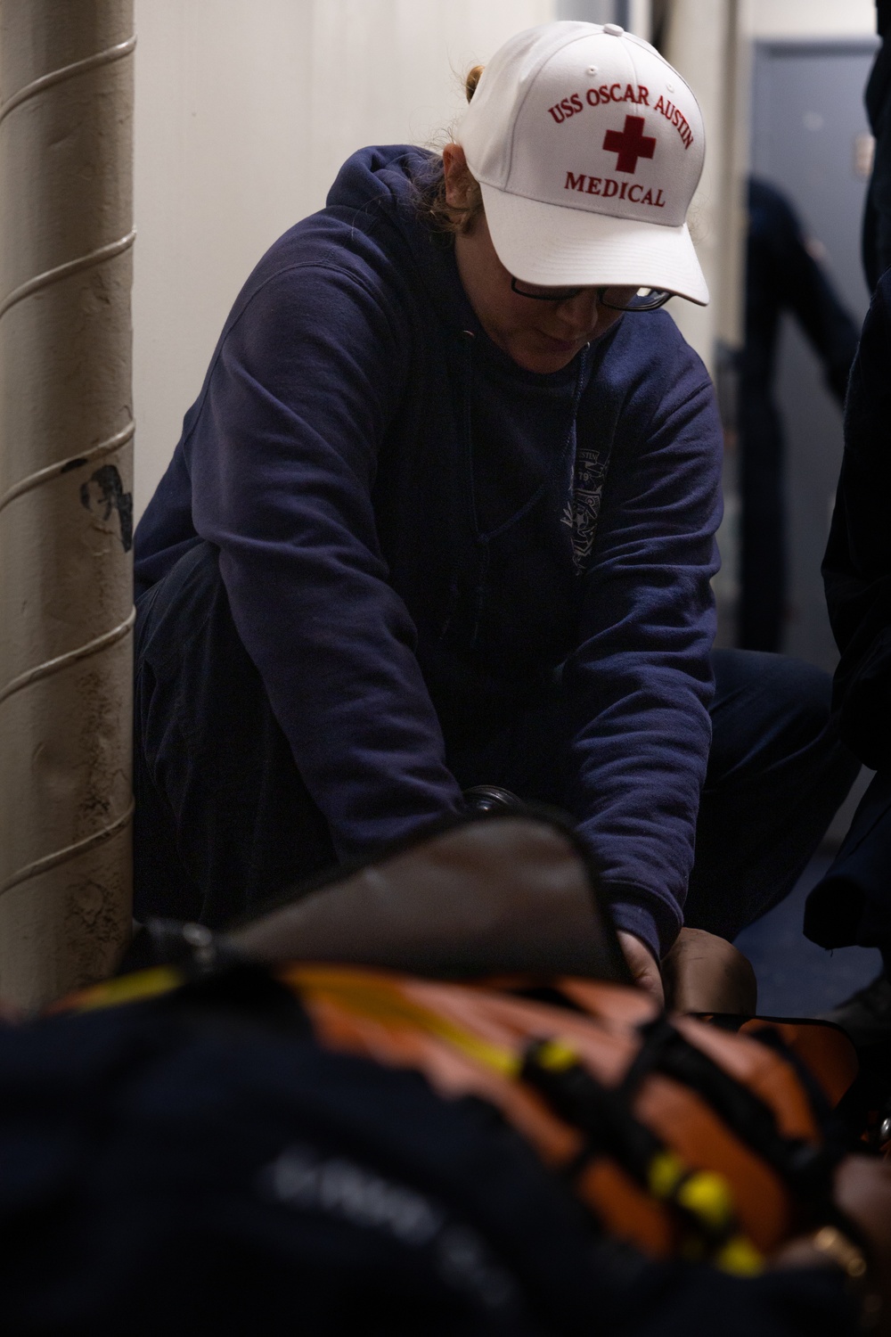 USS Oscar Austin (DDG 79) Conducts Medical Training Team (MTT) Drill