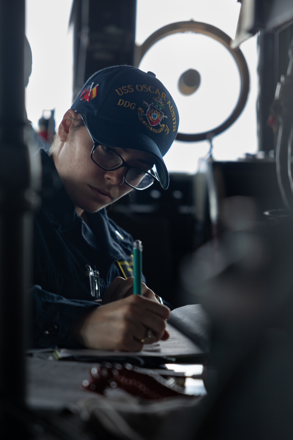 USS Oscar Austin (DDG 79) Conducts a Replenishment-At-Sea (RAS) with USNS Arctic (T-AOE 8)