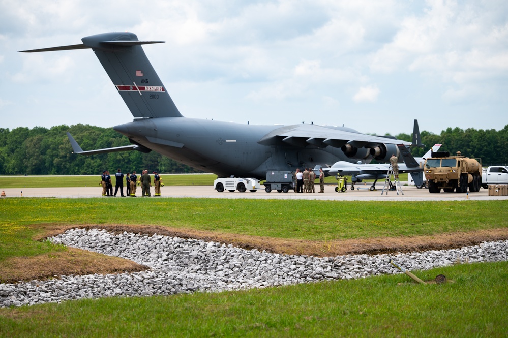 Vigilant Guard aircraft
