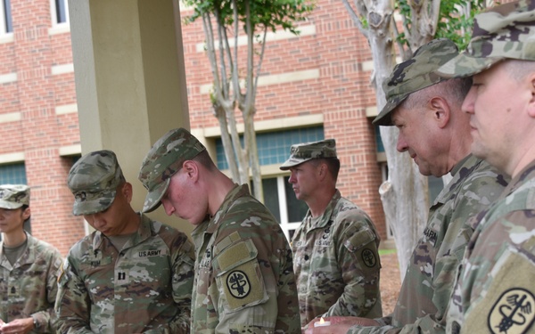 Womack Chaplains Hold Community Walk of Hope