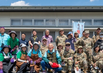 Yokota boosts the charm of Fussa with beautification project
