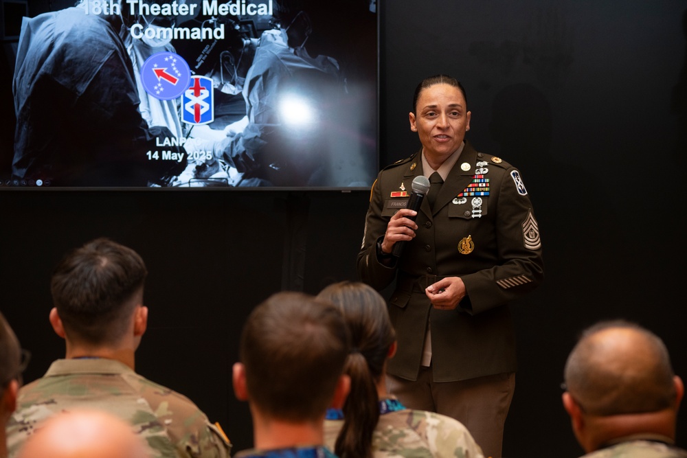 LANPAC 2025 Commander's Corner: 18th Theater Medical Command Modernizes Army Medicine for Future Battlefield
