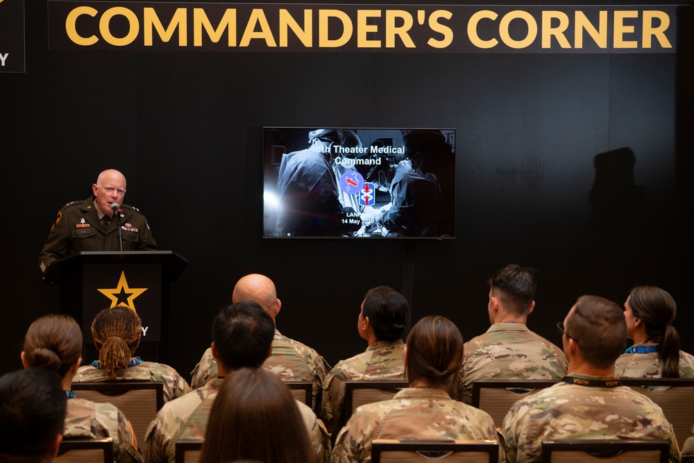 LANPAC 2025 Commander's Corner: 18th Theater Medical Command Modernizes Army Medicine for Future Battlefield