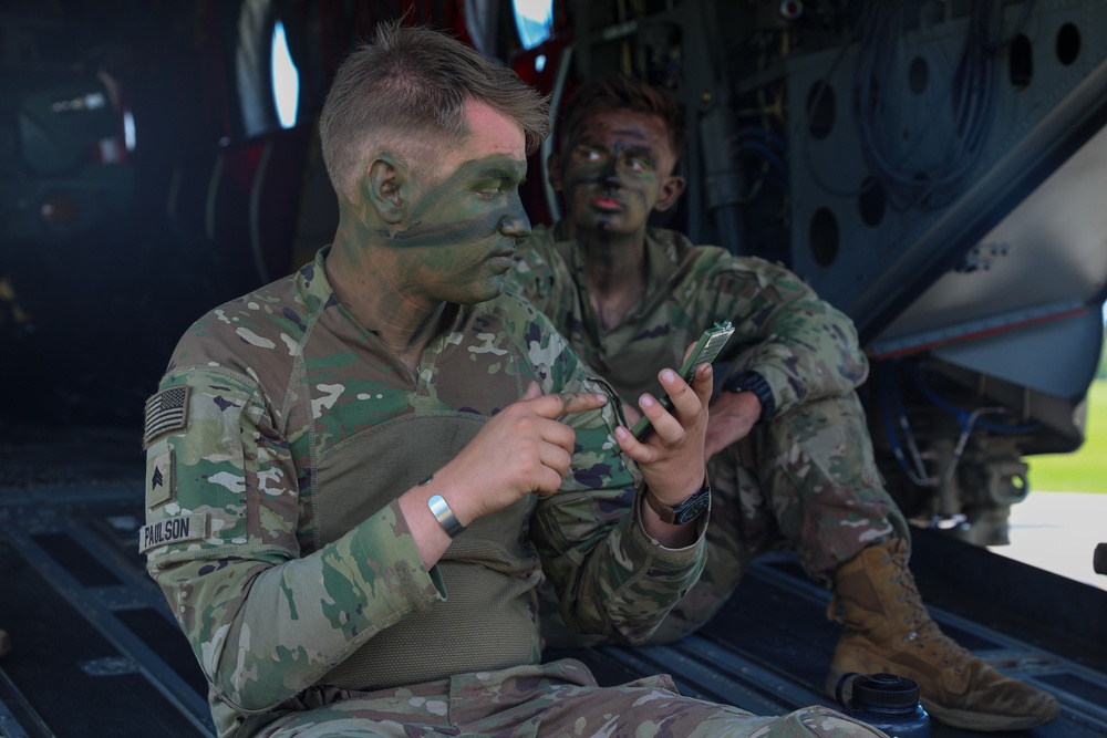 Long Range, Large Scale Air Assault into JRTC