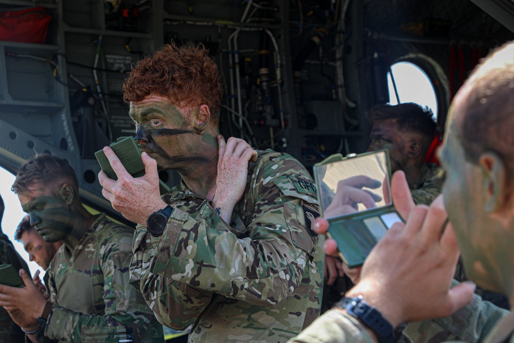 Long Range, Large Scale Air Assault into JRTC