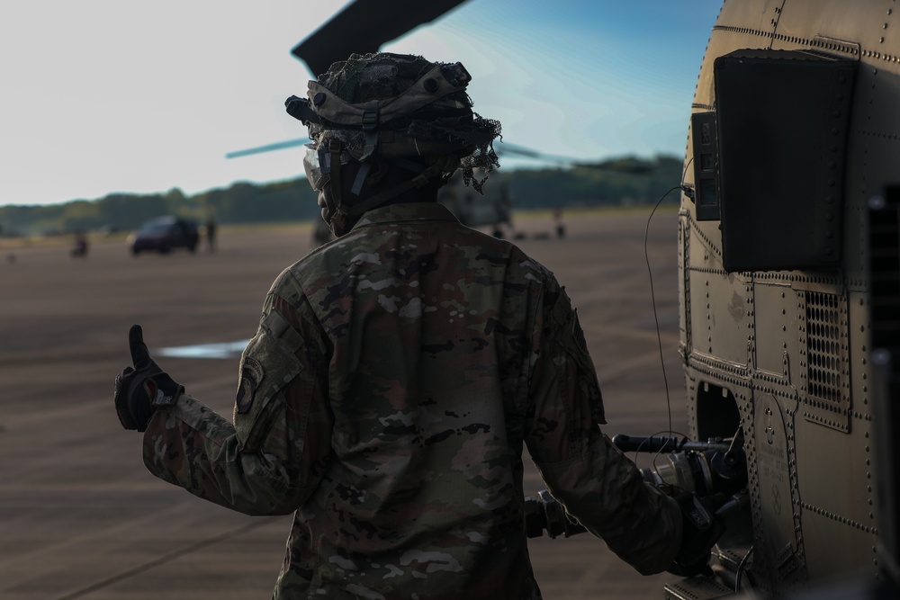 Long Range, Large Scale Air Assault into JRTC