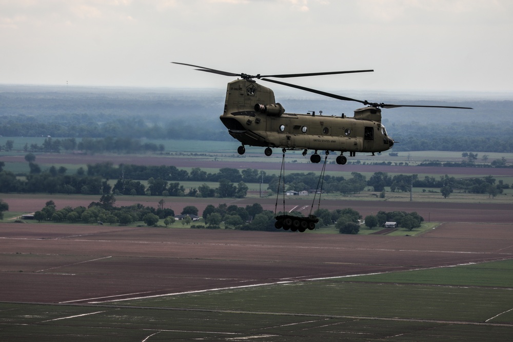 Long Range, Large Scale Air Assault into JRTC