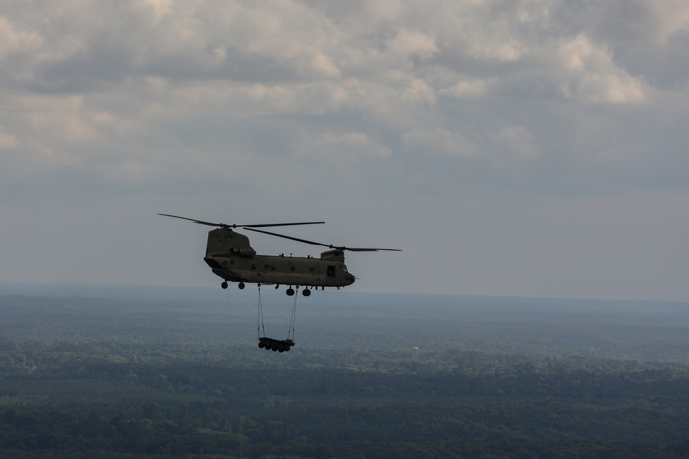 Long Range, Large Scale Air Assault into JRTC