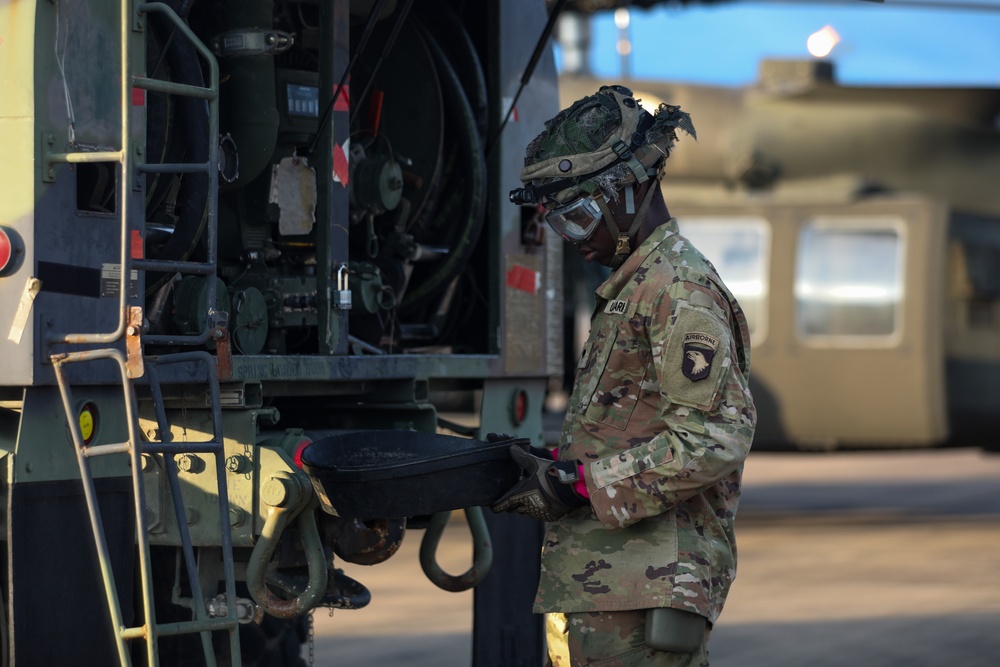 Long Range, Large Scale Air Assault into JRTC
