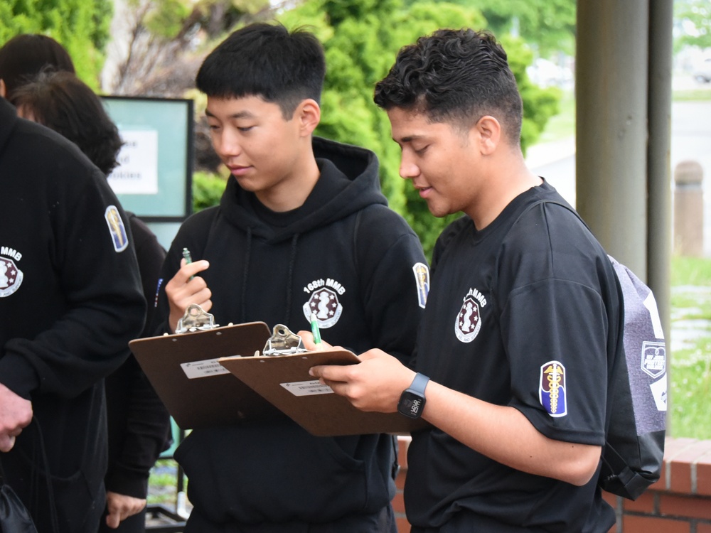 Weighted Words Walk promotes mental health awareness at Camp Humphreys
