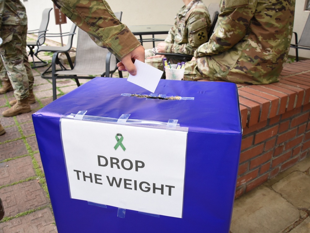 Weighted Words Walk promotes mental health awareness at Camp Humphreys