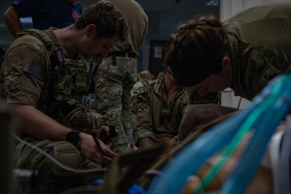 Balikatan 25: Air Commandos conduct casualty evacuation training