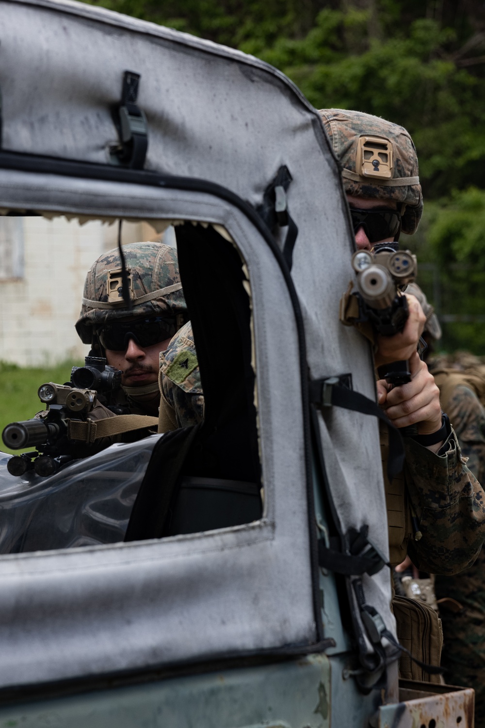 Activated Reserve Marines Conduct MOUT Training during Korea Viper 25.4