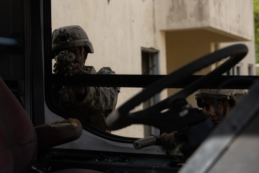 Activated Reserve Marines Conduct MOUT Training during Korea Viper 25.4
