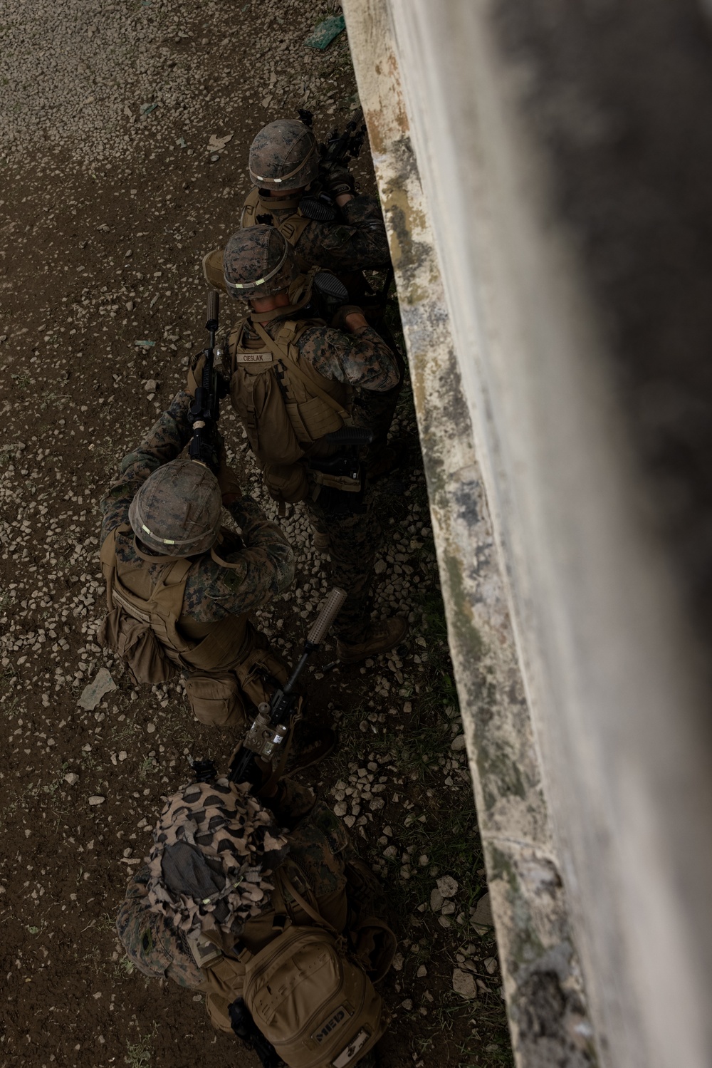 Activated Reserve Marines Conduct MOUT Training during Korea Viper 25.4