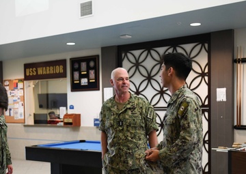 CNIC Leadership Visits NSA Bahrain