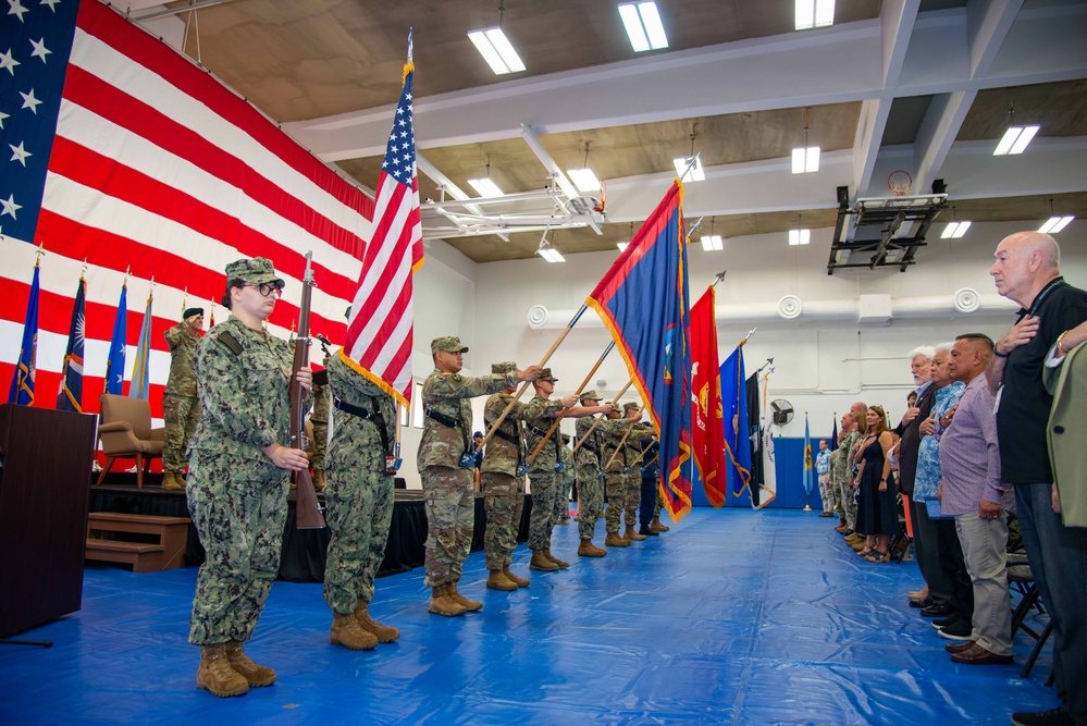 JTF-M holds change of command ceremony
