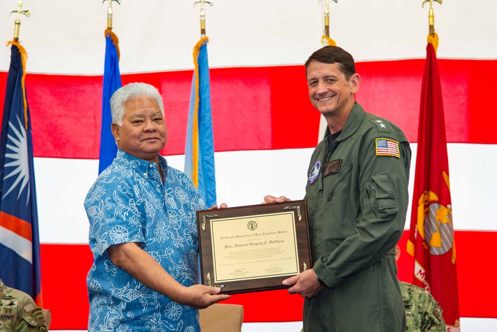 JTF-M holds change of command ceremony